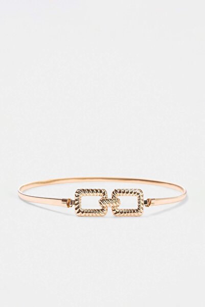 TRENDYOL SHOES Gold Vintage Women's Belt