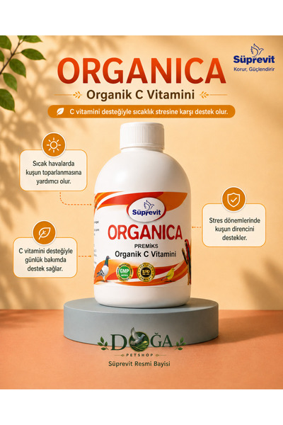 Süprevit Organica Kanatlılarda Sıcaklık Stresi ve C Vitamini Desteği