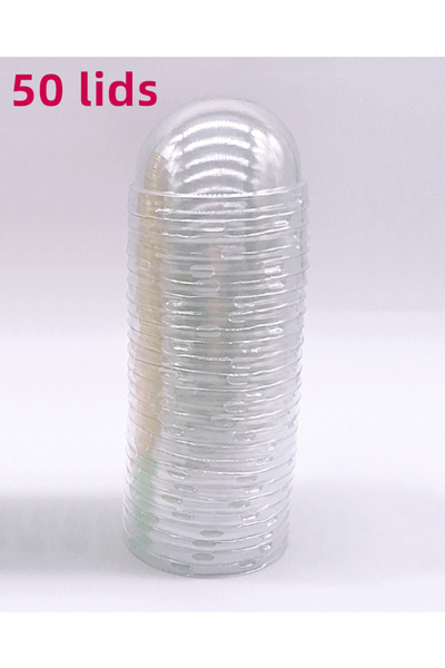 Choice3 Clear 50pcs Baking Cups, Disposable Cupcake Cups, Heat-Resistant Pape...