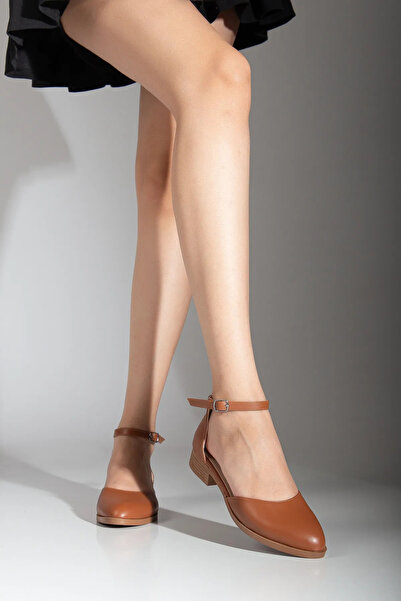MaskButik Tilda Tan Skin Low Heel Shoes