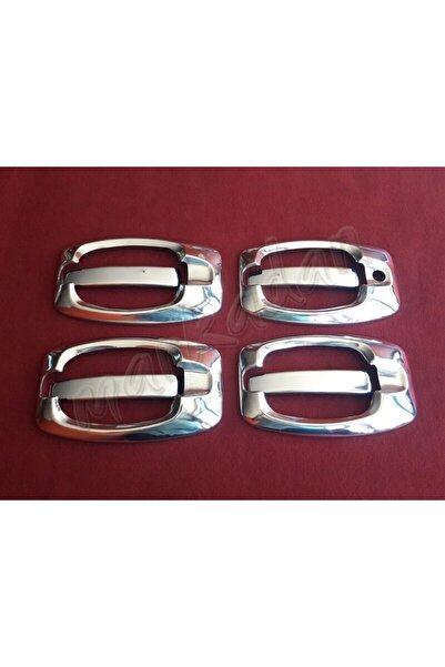DB Chrome Fiat Ducato Kapı Kolu Nikelajı 2006-2014 4 Kapı 8 Parça P.Çelik