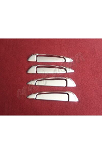 DB Chrome Fiat Linea Kapı Kolu Nikelajı 2006-2018 4 Kapı 8 Parça P.Çelik