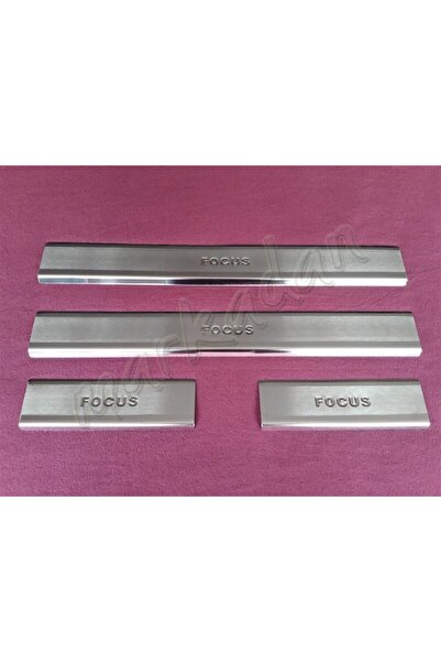 Woc Chrome Ford Focus Krom Kapı Eşiği 1998-2005 4 Parça Paslanmaz Çelik