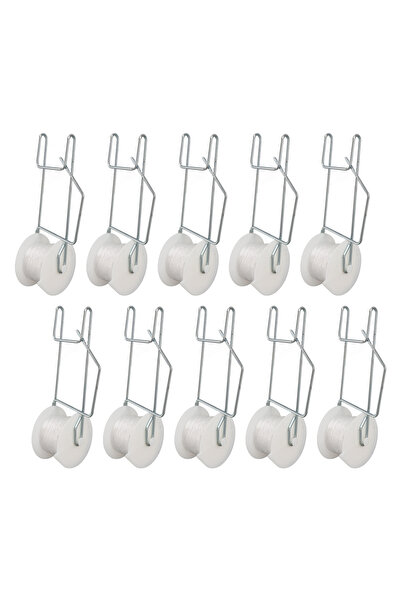 Choice A 10Pcs/set Garden Plant Roller Hooks Tomato Support Hooks Kits Suppor...
