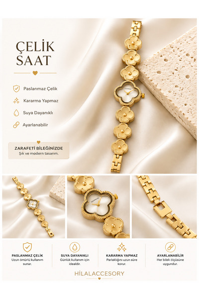 KADIN ÇELİK SAAT