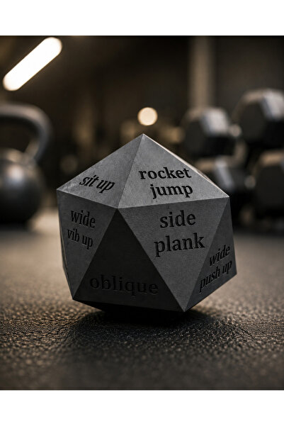 X ATÖLYE Fitness / Workout Aktivite Zarı | Spor Ekipmanı | 20 varyasyon, 7cm çap