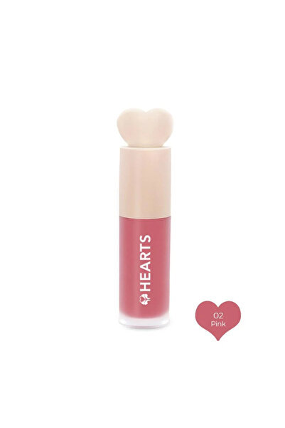 Hearts Liquid Blush – natural color and a lightweight touch.