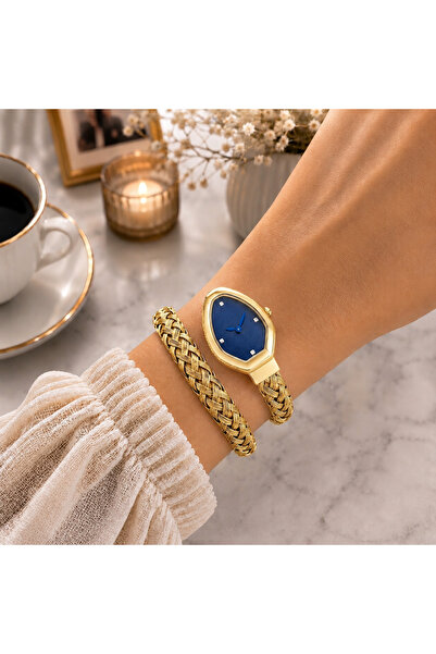 PW POLO WHITE Snake Watch, Coiled Women's Wristwatch