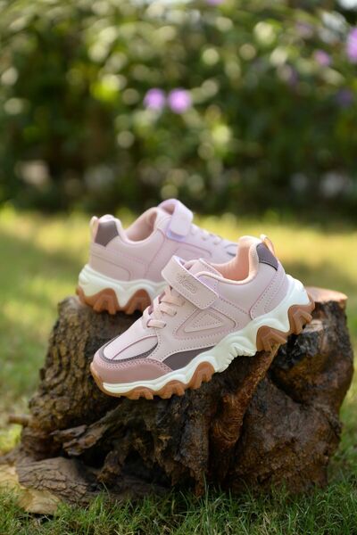 Vicco Pink Children's Sneakers - Waterproof, Non-Slip, Lightweight Eva Sole a...