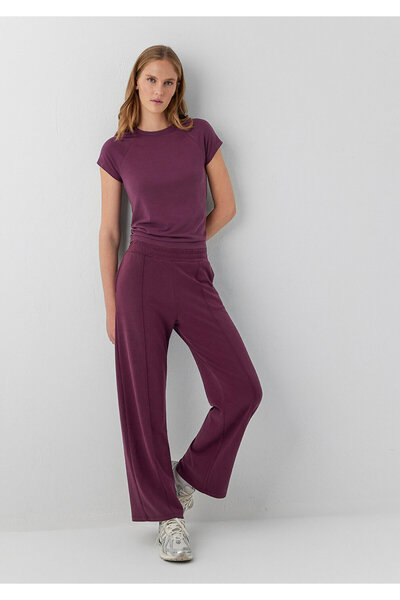 Mavi Sporty Lux Bordo (TENCEL™) Modal Karışımlı Eşofman Altı 1010634-70422