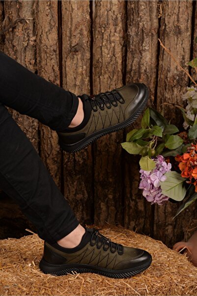 Pierre Cardin Black Nubuck Leather Casual Daily Shoes Model That Offers Durab...