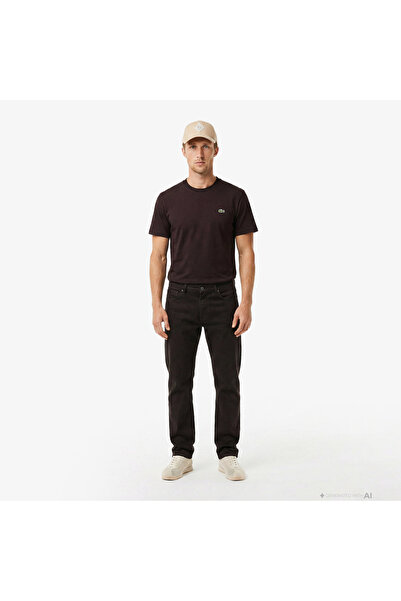 Lacoste Erkek Slim Fit Kahverengi Pantolon