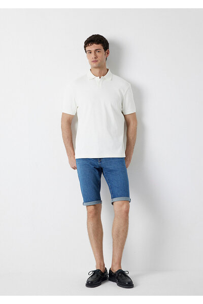 Mavi Nicholas Black Dark Jean Shorts 04160A3311