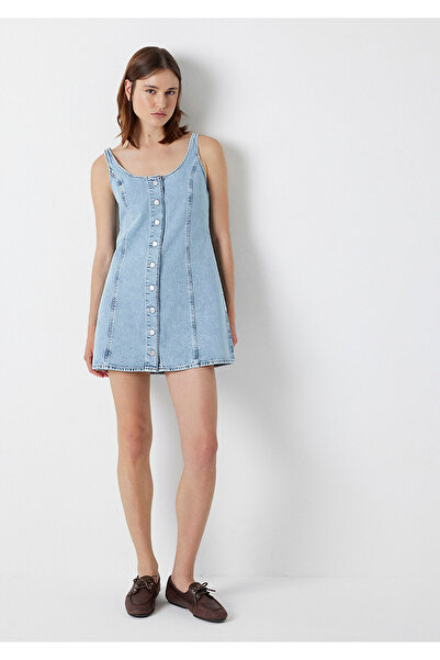 Mavi Classic Denim Buz Mavisi Jean Elbise 1317104-A3186