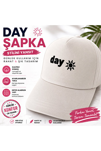 FG KONNİCHİWA Desenli Nakışlı Bir Birinden Farklı Tasarım Kep Şapka