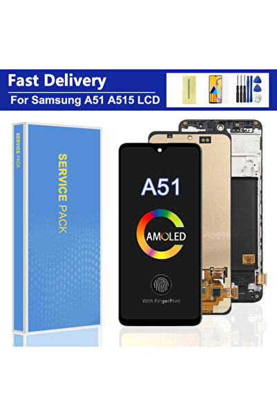 Choice1 شاشة TFT بإطار AMOLED لشاشة Samsung A51 LCD تعمل باللمس، لهاتف Samsun...
