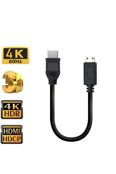 Choice كابل HDMI صغير بطول 0.5 متر، كابل HDMI قصير 4K 60Hz، كابل HDMI 2.0 إلى...