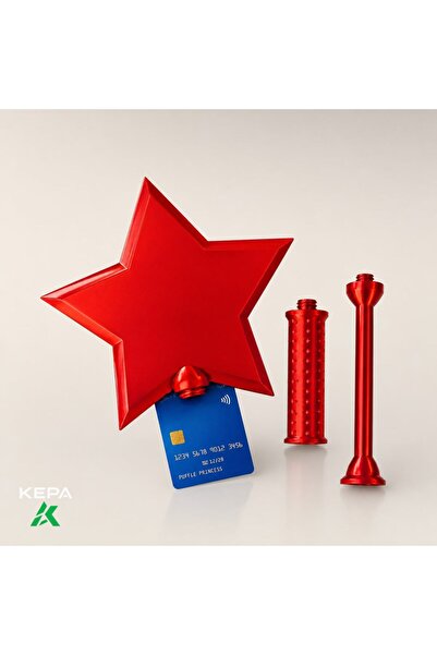 Kepato YILDIZ SİHİRLİ PERİ ÇUBUĞU TEMAZSIZ KREDİ KARTLIK