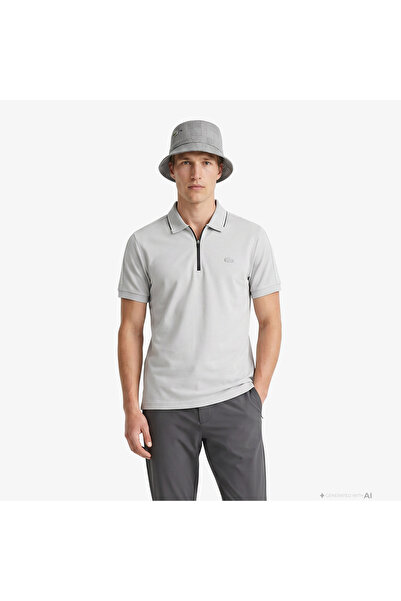 Lacoste Erkek Regular Fit Gri Polo
