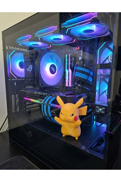Genel Markalar - Pikachu Bilgisayar Kasası Aksesuarı 10cm