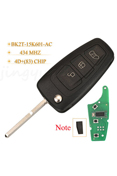 Choice BK2T-15K601-AC Jingyuqin For Ford Transit Custom No Original Car Key R...