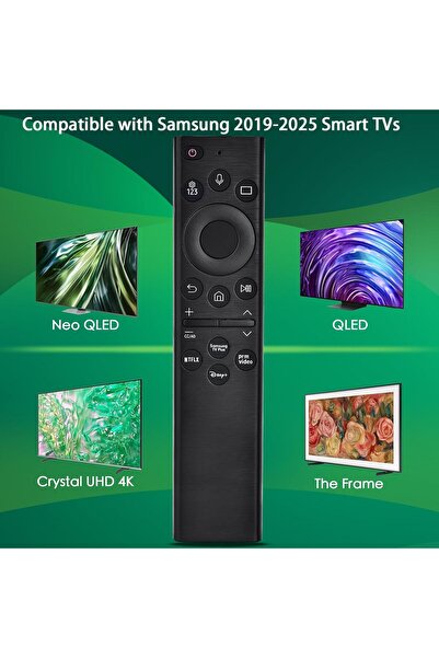 Choice black for Samsung Smart TV Remote:Replacement Voice Control Comptible ...