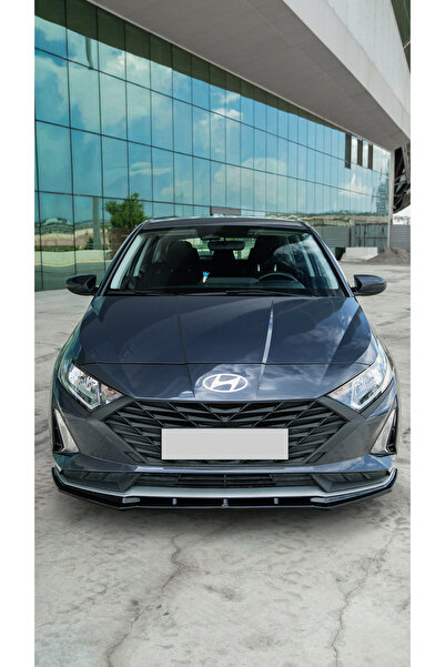 TMZ Garage Hyundai i20 2023+ Ön Lip Parlak Siyah Ön Tampon Eki Sportif Görünüm