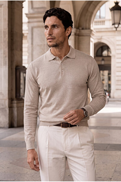 Valiberta Sweaters - Ecru - Regular fit