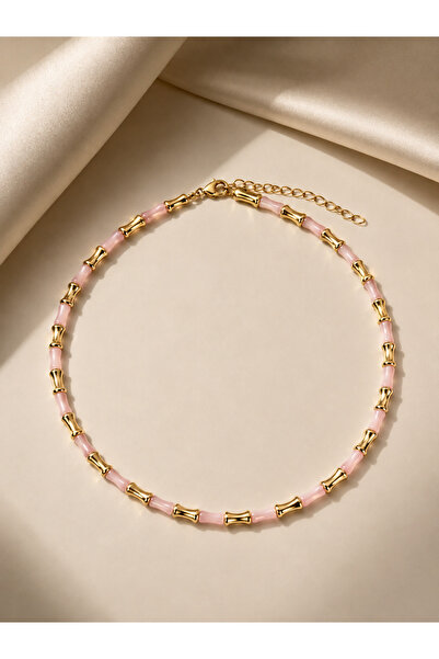 AUREVA Silva Necklace Pink