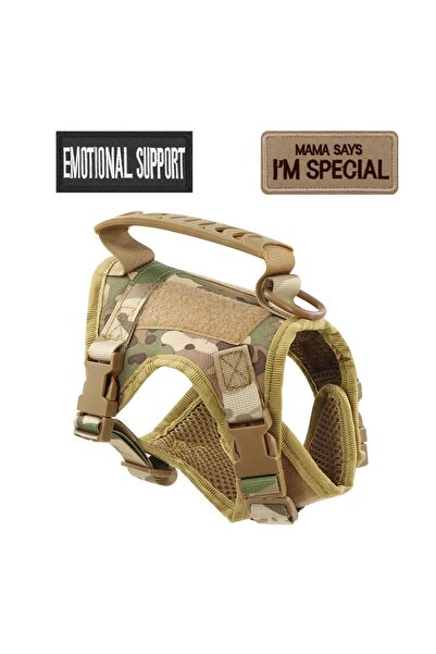 Choice6 CP set Pet Cat Clothes Cat Accessories Safe Tactical Harness Vests Tr...