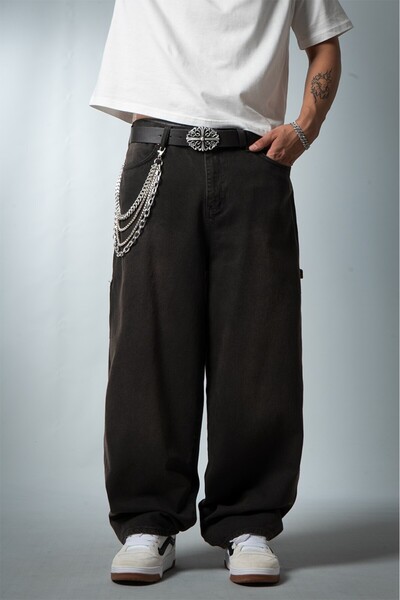 Crupt Studio Pantaloni de blugi pentru bărbați Shadow Damage Carpenter Super ...