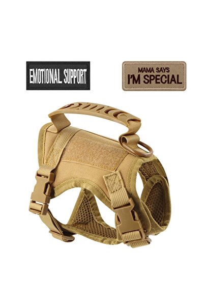 Choice5 Brown set Pet Cat Clothes Cat Accessories Safe Tactical Harness Vests...