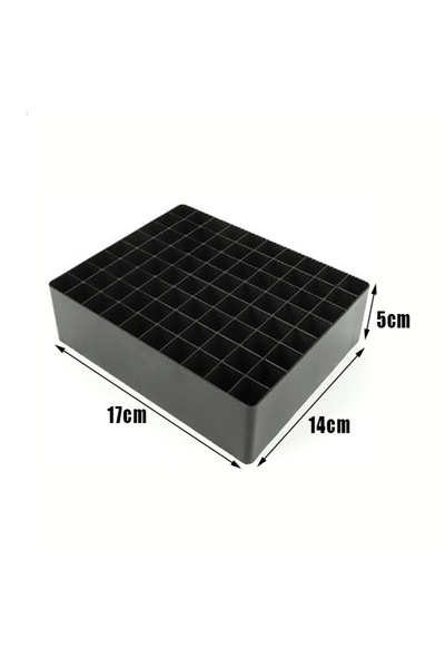Choice6 Black-80 Slots 12/24/30/40/48/80/100 Slots Pen Holder Large-capacity ...