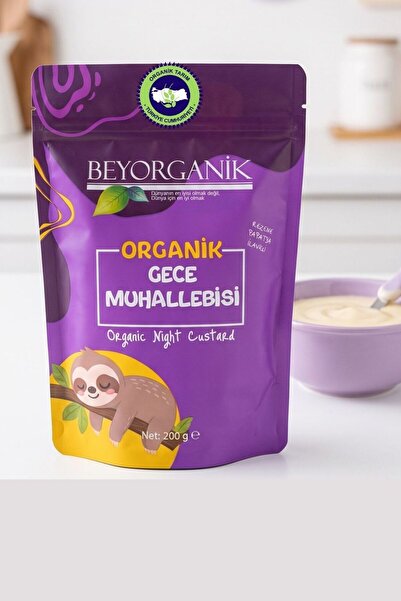 BEYORGANİK Organik Gece Muhallebisi (PESTİSİT VE AFLATOKSİN ANALİZLİ) 200gr (...