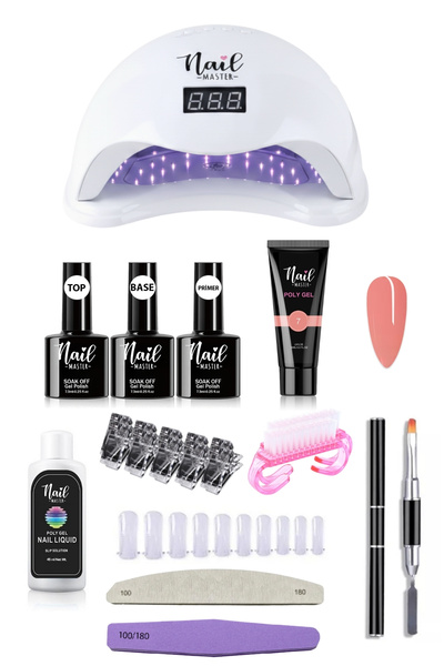 Nail Master Poly Jel Set Tırnak Seti Polijel Poly Gel 15ml