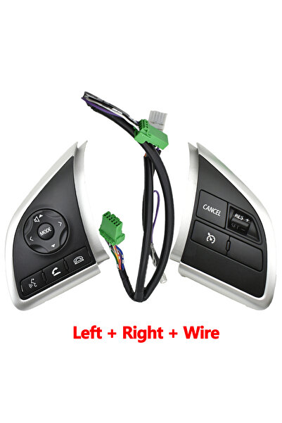 Choice 1set Audio Radio Cruise Control Switch Steering Wheel Button For Mitsu...