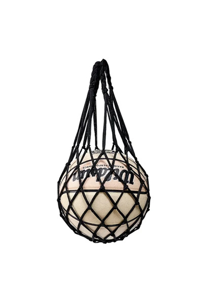 Choice 1pc-black 1Pc Nylon Mesh Ball Net Bag - Thickened Storage Tote for Bas...