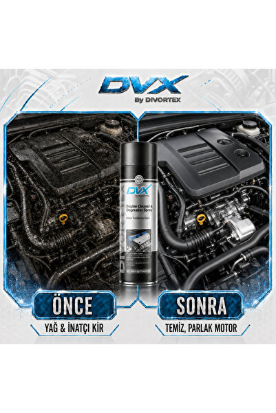 Genel Markalar DVX by Susuz Motor Temizleyici ve Yağ Çözücü Spreyi 500 ml