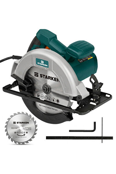 starken Fierastrau Circular SAW-685 cu Motor din Cupru de 1400 W, Disc de 185...