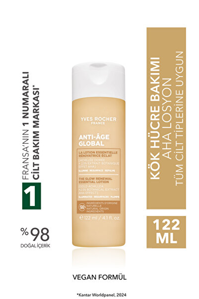Yves Rocher AHA Etkili Losyon-Yaşlanma Karşıtı Bitki Kök Hücre Bakımı Anti Ag...