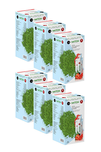 Japon Matcha Matcha Premium Japanese Toz Maça Çayı 6'lı 20 X 10 G