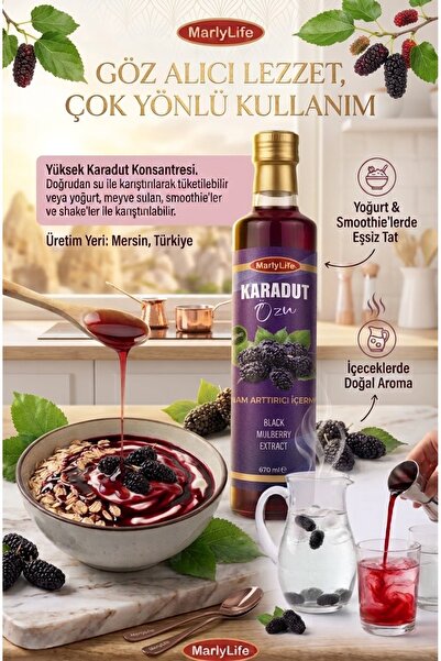 MARLYLİFE Karadut Özü 670 Gr