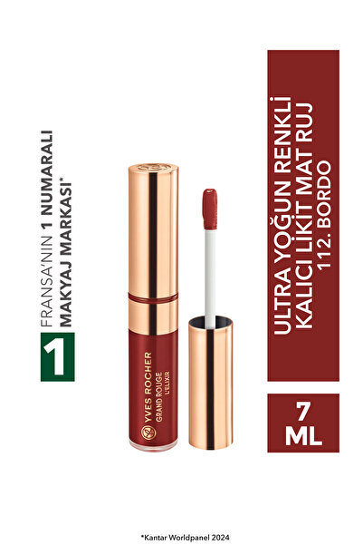 Yves Rocher Mat Kalıcı Likit Ruj - No:112 7 gr
