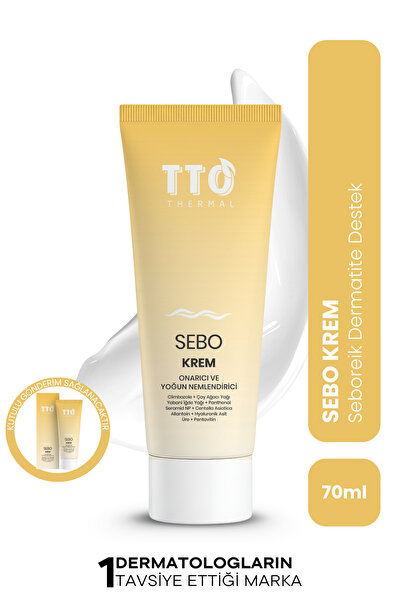 TTO Cilt Kremi Yatıştırıcı Nemlendirici 70 ml Hyaluronik Asit Thermal Sebo Ku...