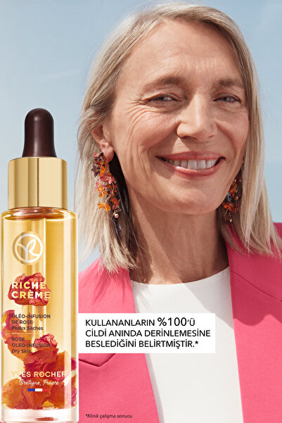 Yves Rocher Serum - Besleyici Yaşlanma Karşıtı Değerli Yağ Bakımı / Riche Crème-30 ml-26329