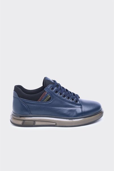 derinet Comfort Taban Hakiki Deri Erkek Sneaker