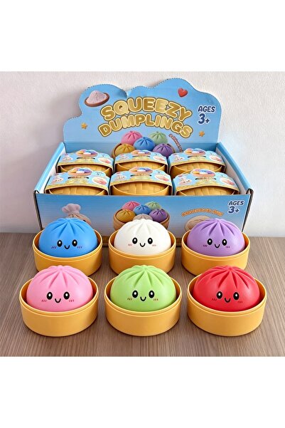 bs bellss accessory Dumping Squishy Surprise Colorful Chinese Dumpling-Rainbo...