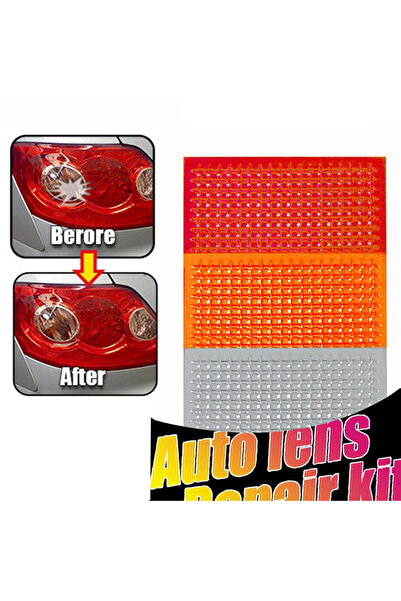 Choice1 kit Car Auto Lens Repair Kit DIY Grid Pattern Car Headlights Tailligh...