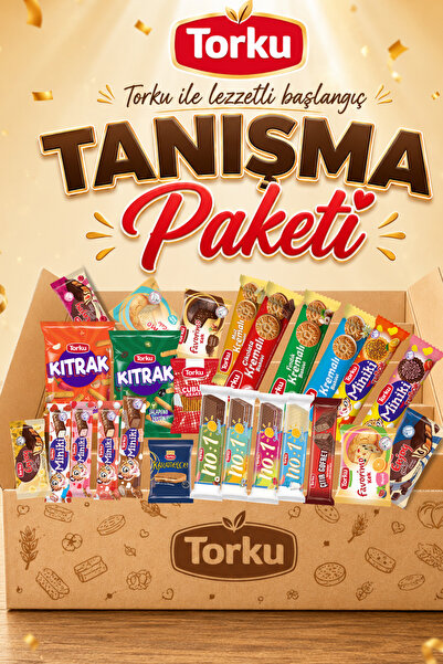 Torku Mega Tanışma Paketi 25 Adet Karışık Atıştırmalık Kutusu