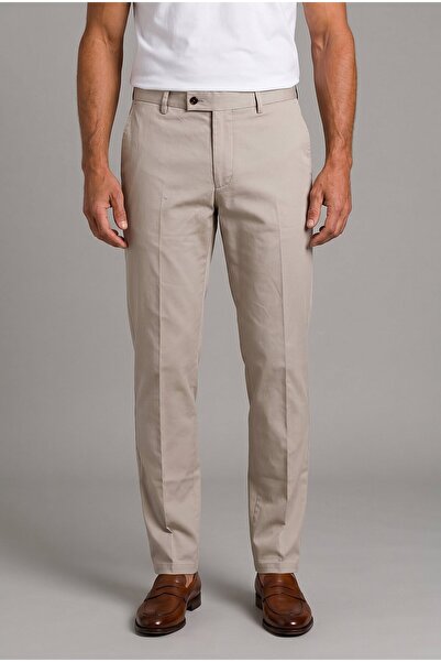Bisse Bej Jogger Spor Pantolon